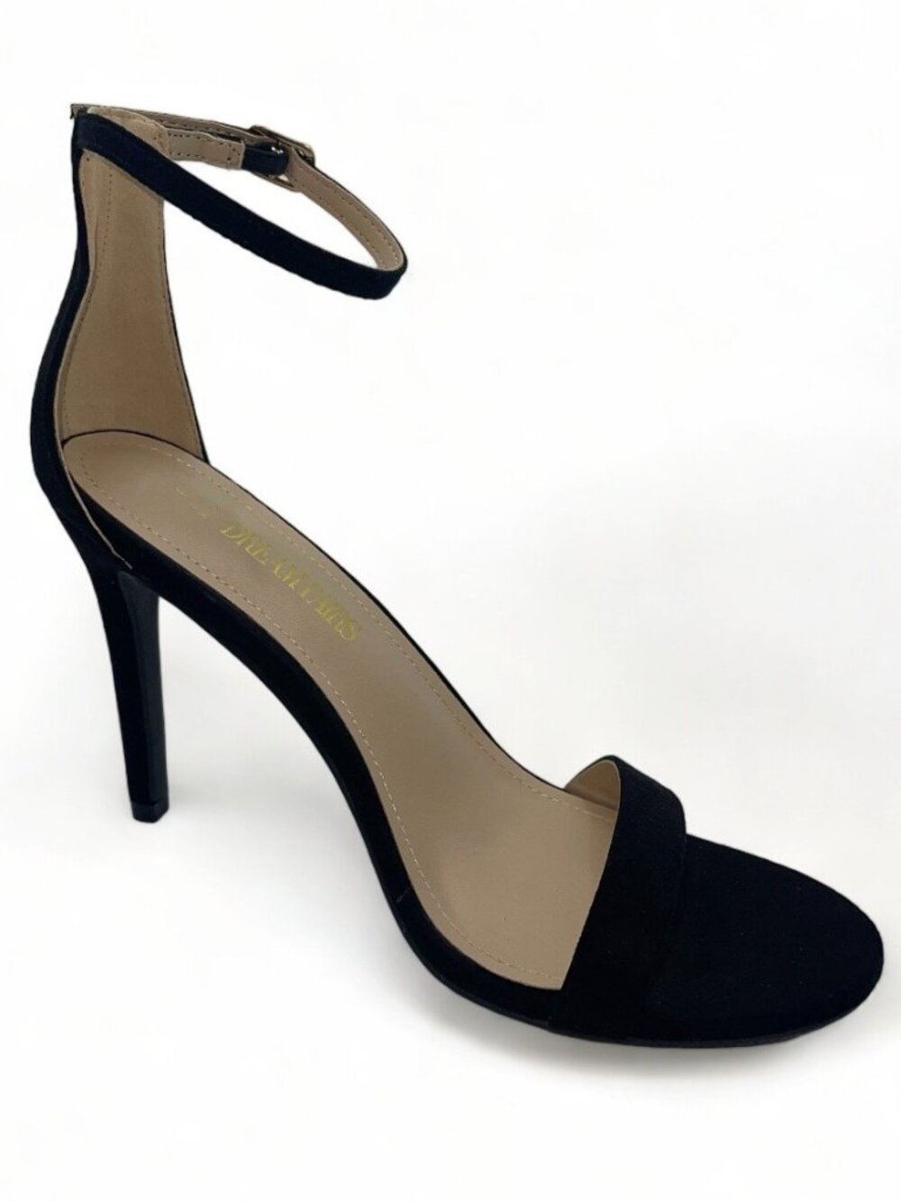 Dream Pairs High Heel Sandals Size 9 Black Open Toe Ankle Strap Women's - Picture 2 of 7